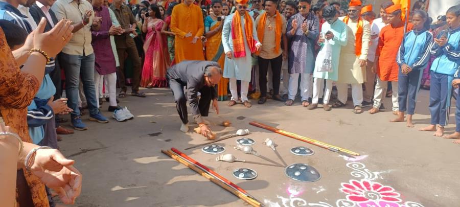 Celebration of Chh. Shivaji Maharaj Jayanti a
